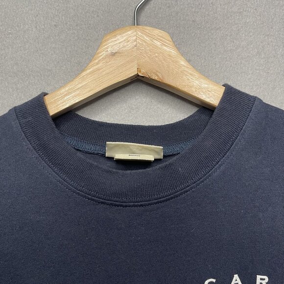 West Trend Carmel Long Sleeve Navy Crewneck Sweatshirt S - Picture 6 of 11